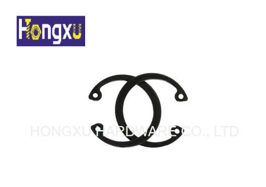 China Anillo de retención externo el C de la abrazadera del eje del manganeso GB894.1-86 65 para el eje Φ 3 - negro de Φ 240 proveedor